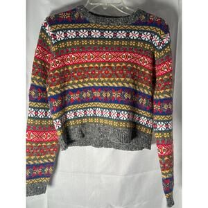 Zara Knit Multicolor Sweater-Size M